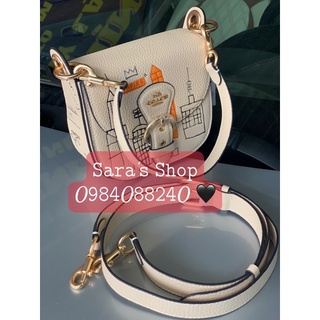 Sẵn ❗túi coach x jean hoạ tiết c5663