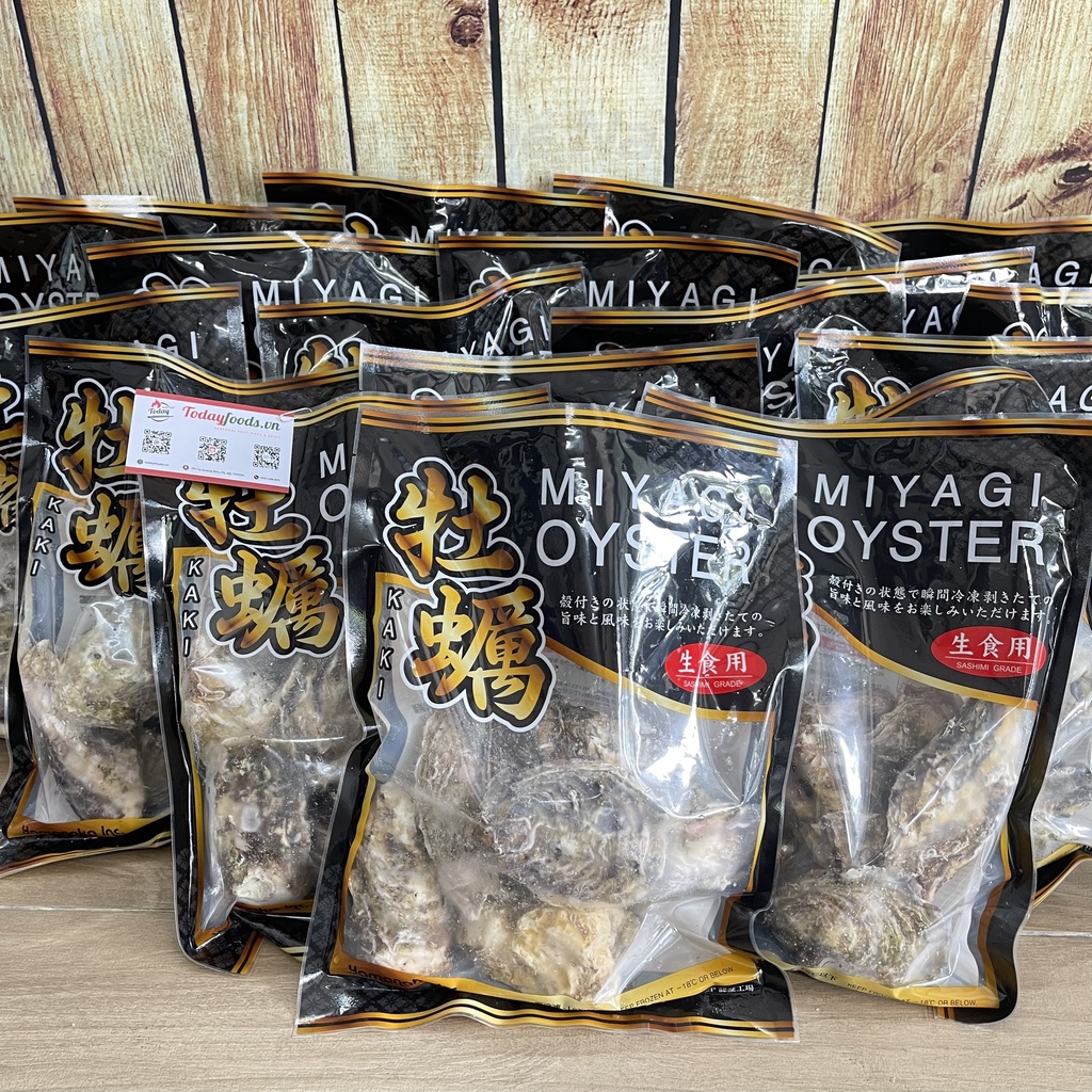 [CHỈ GIAO HCM] Hàu Nhật Bản Miyagi - Hàu chuẩn Sashimi 2L (5-6 con) 1KG Todayfoods