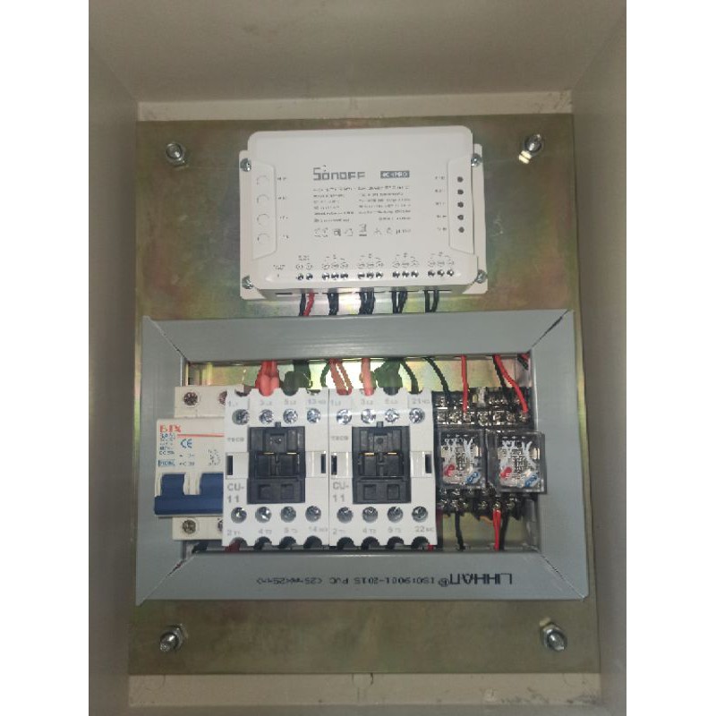 Bộ điều khiển từ xa SONOFF chính hãng 4 kênh combo tủ điện mua về sử dụng ngay