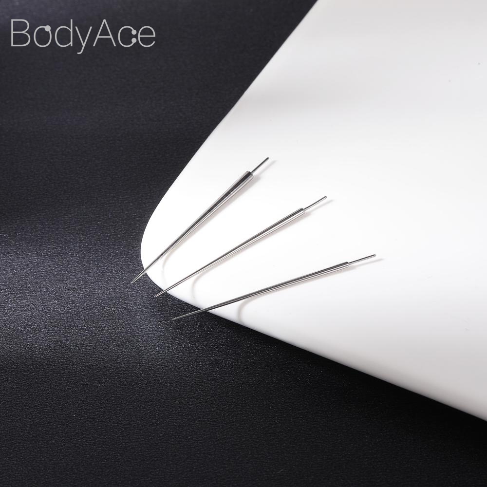 1 Dụng Cụ Xỏ Khuyên Rốn / Lưỡi / Rốn Bằng Titan G23