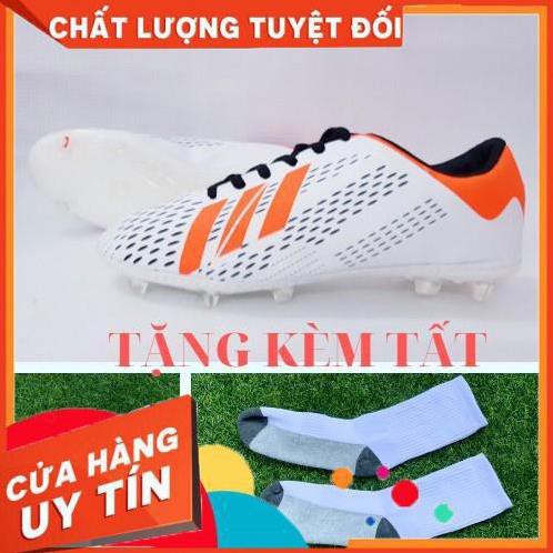 HOT SẴN Giày đá bóng đinh cao trẻ em X18F - sân tự nhiên - đế khâu full