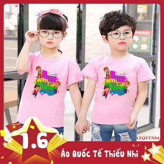 ÁO THUN QUỐC TẾ THIẾU NHI IN CHỮ SIÊU ĐẸP - ATQTTN04