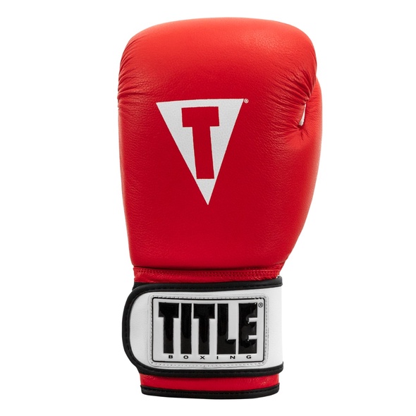 Găng tay boxing Title Prime Leather Super Bag Gloves 2.0 - White/Red