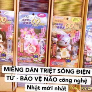 Chip HITOKI Triệt Sóng Điện Từ Hàng Nội Địa Nhật Bảo Vệ Não Cho Cả Gia Đình Không Riêng Gì Trẻ Nhỏ