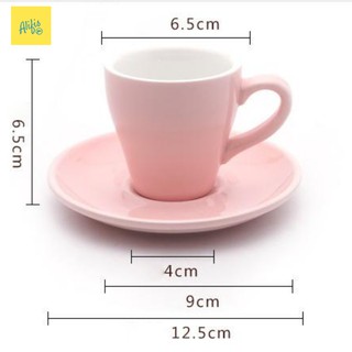 Cốc Espresso 80ml kèm đĩa