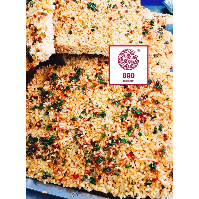 (HCM) Cơm Cháy Đáy Nồi Nước Mắm không Chà Bông 500gr – GẠO FOOD TpHCM