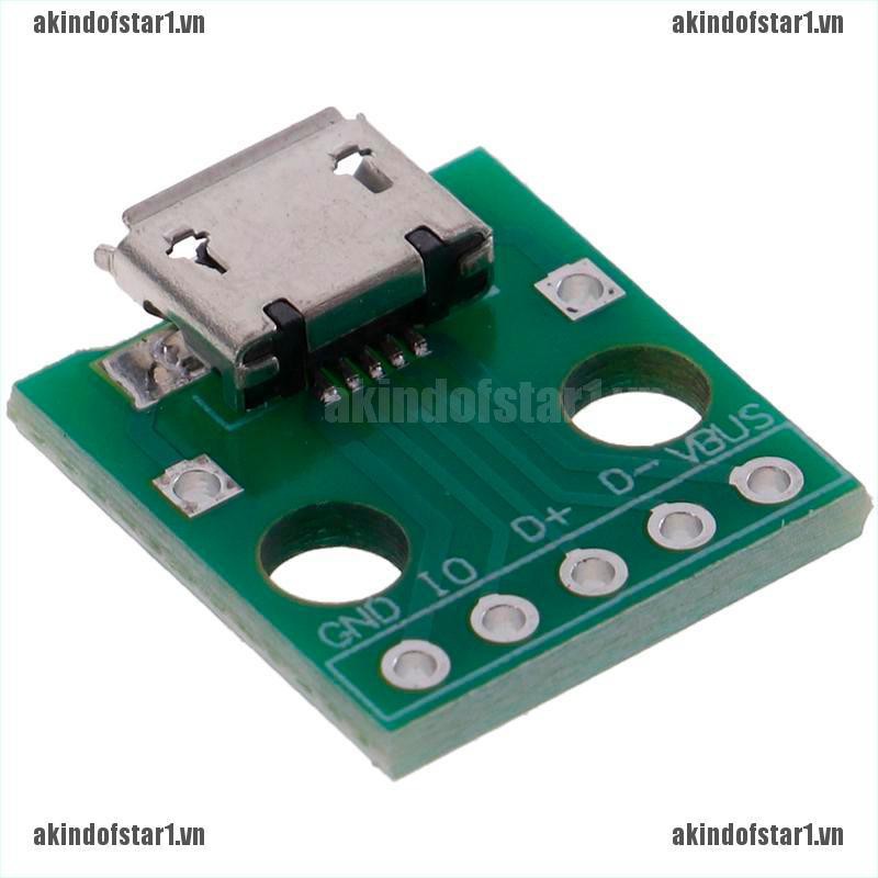 Set 10 Đầu Chuyển Đổi Micro Usb Sang Dip 5pin Chuyên Dụng