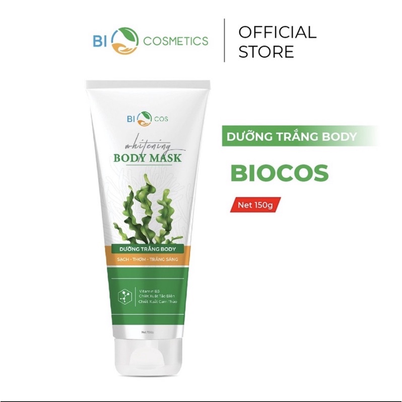 Kem Dưỡng Body Ủ Trắng Toàn Thân - Whitening Body Mask 150g - Dưỡng Thể Trắng Da Sáng Da Bật Tone