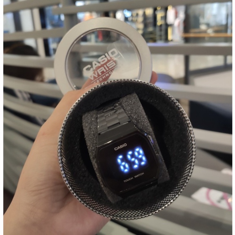 [Tặng box thiếc] Đồng hồ nam nữ điện tử Casio A168 màn hình full led cảm ứng , thời trang , sang trọng , đẳng cấp | BigBuy360 - bigbuy360.vn