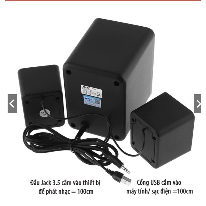 [ BH 12 tháng ] Bộ 3 Loa Máy Tính PC Cao Cấp 2.1 - Loa vi tính Âm Bass to, tương thích điện thoại, máy tính, laptop | BigBuy360 - bigbuy360.vn