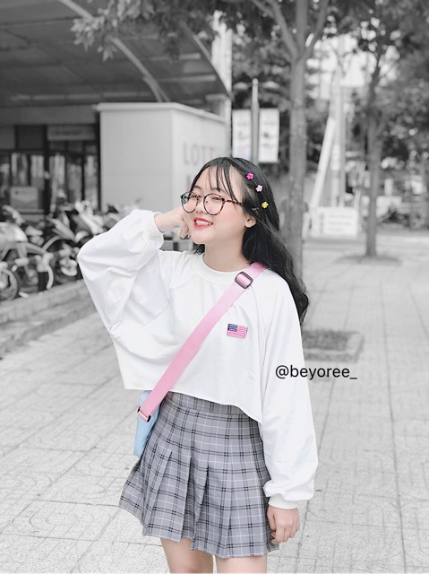 ⚫️ ÁO SWEATER CROPTOP - HÀNG CÓ SẴN | BigBuy360 - bigbuy360.vn