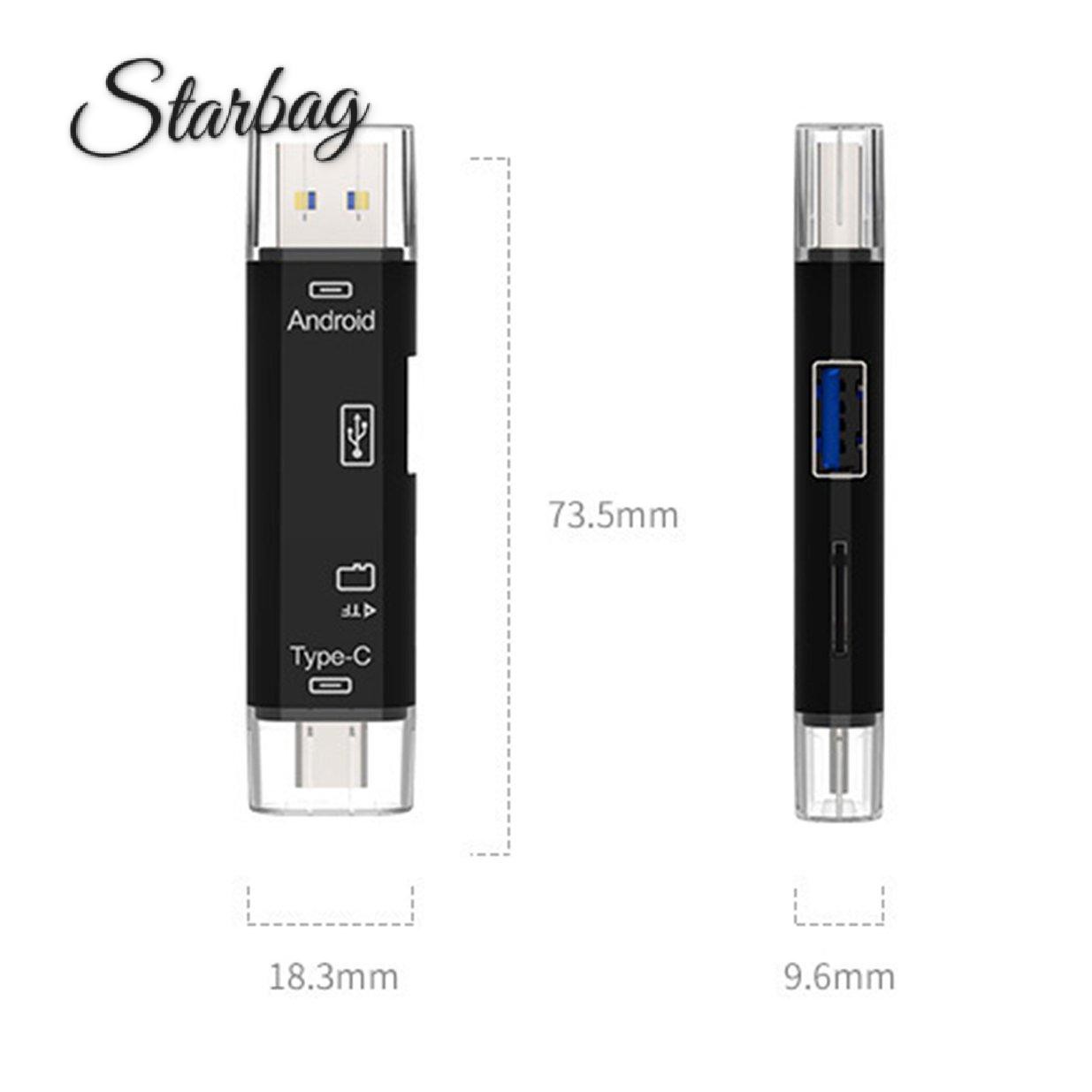 Đầu Đọc Thẻ Nhớ Usb 3.0 3 Trong 1 Chất Lượng Cao | BigBuy360 - bigbuy360.vn