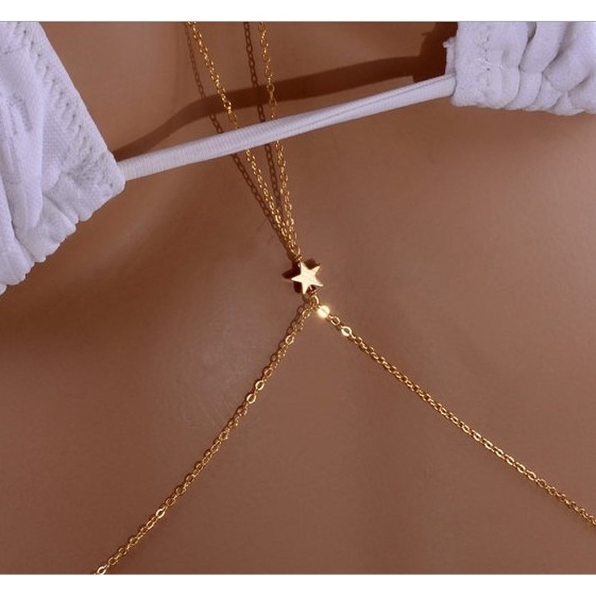 Dây Đeo Cơ Thể Nhiều Lớp Phong Cách vintage Thời Trang Cho Nữ