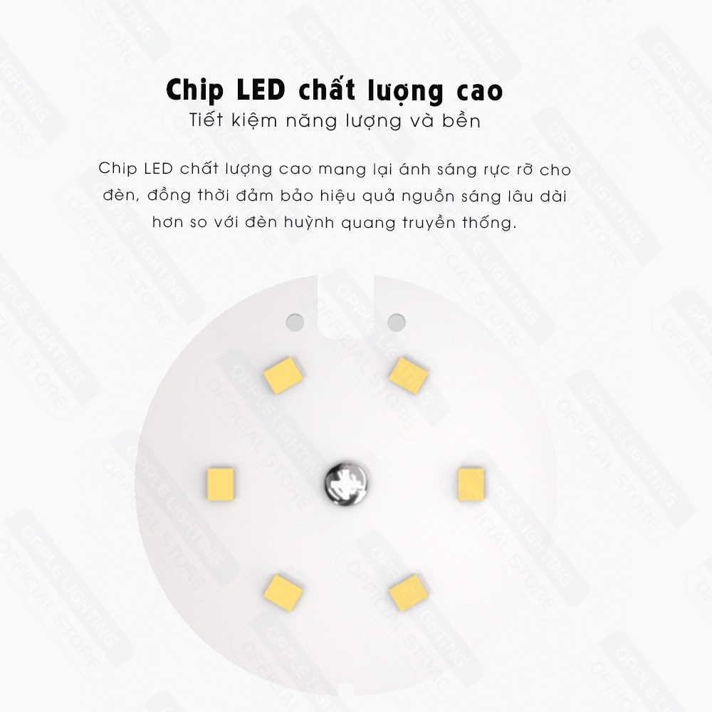 Bộ Đèn LED OPPLE Âm Trần US - Tiết Kiệm Năng Lượng, Ánh Sáng Dễ Chịu