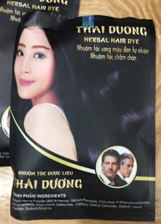 Nhuộm tóc dược liệu Thái dương
