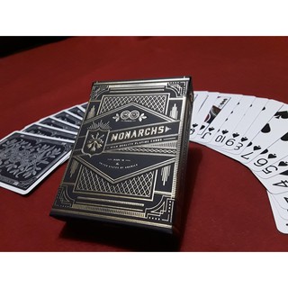 Bộ Bài Tây MONARCH [Navy/Purple] Playing Cards by Theory11