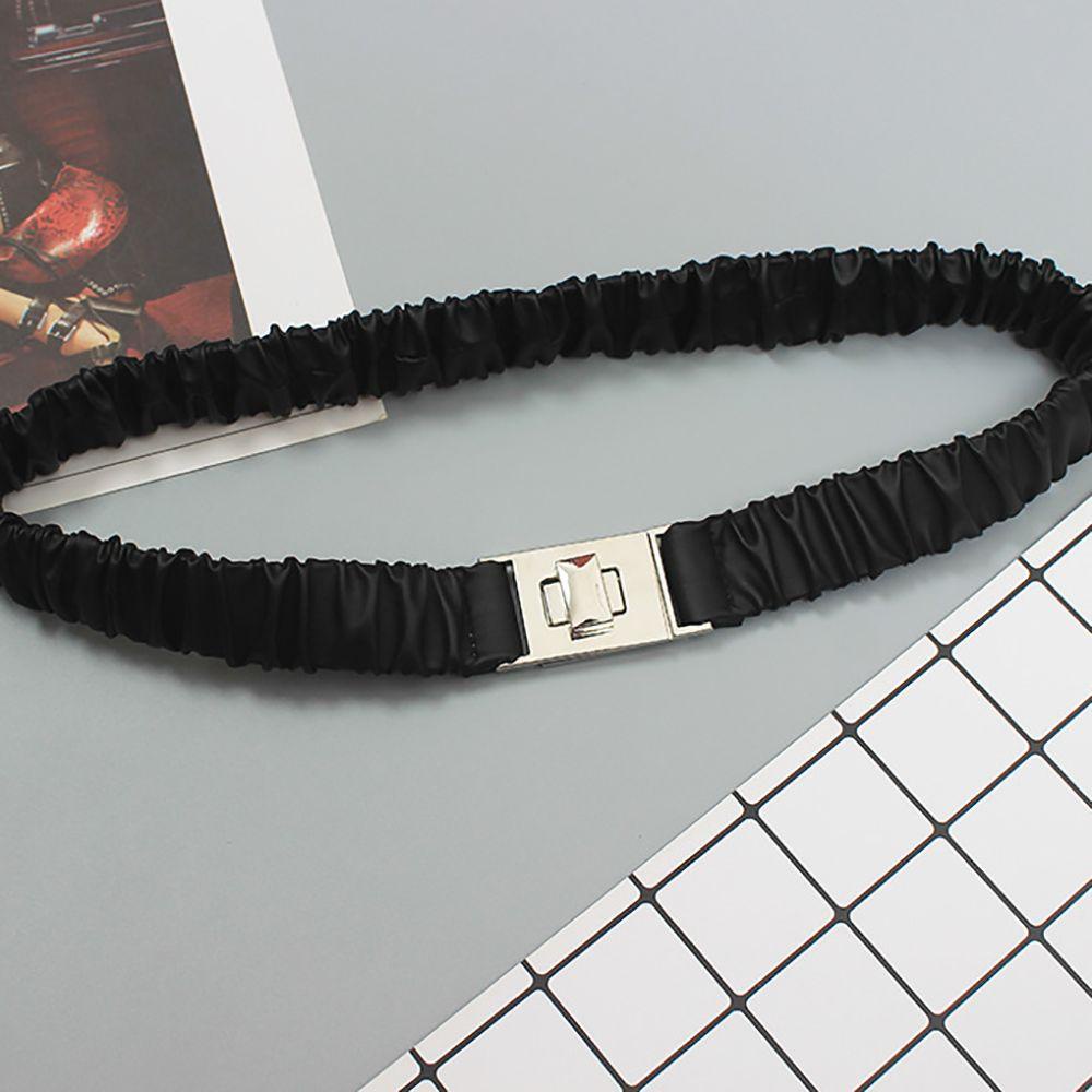 Thắt Lưng Da PU Phối Khóa Kim Loại Phong Cách Hàn Quốc Đơn Giản Sang Trọng Dành Cho Nữ BACK2LIFE