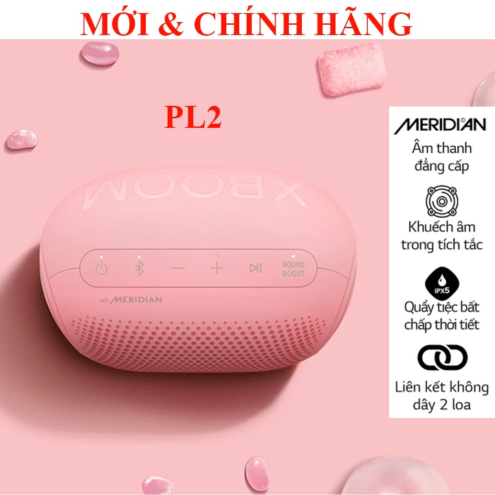 [Mã ELHACE giảm 4% đơn 300K] Loa Bluetooth Chống nước LG XBOOM Go PL2, GO2