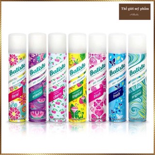 ( CHÍNH HÃNG ) Dầu gội khô Batiste Dry Shampoo 200ml