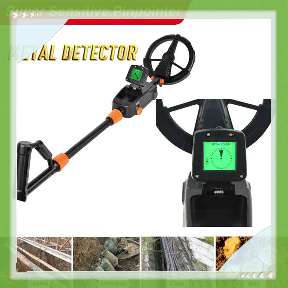 Máy Dò Tìm Trang Sức Màn Hình LCD Vàng Aigomci MD1008A