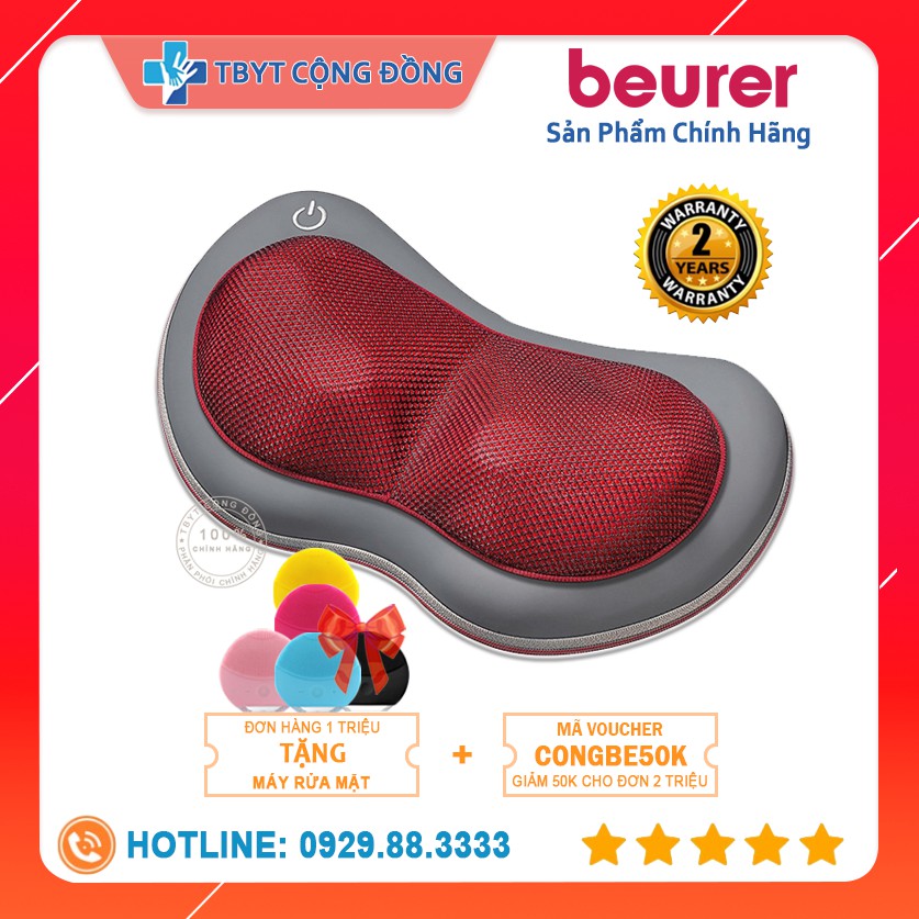 Gối Massage Shiatsu Beurer MG149 - Hàng Chính Hãng