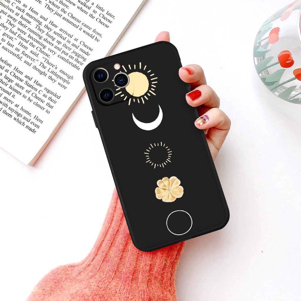 Ốp lưng iphone Trăng sao ốp dẻo bảo vệ camera dành cho iphone 6 7 8 plus x xr xsmax 11 12 13 promax tr409