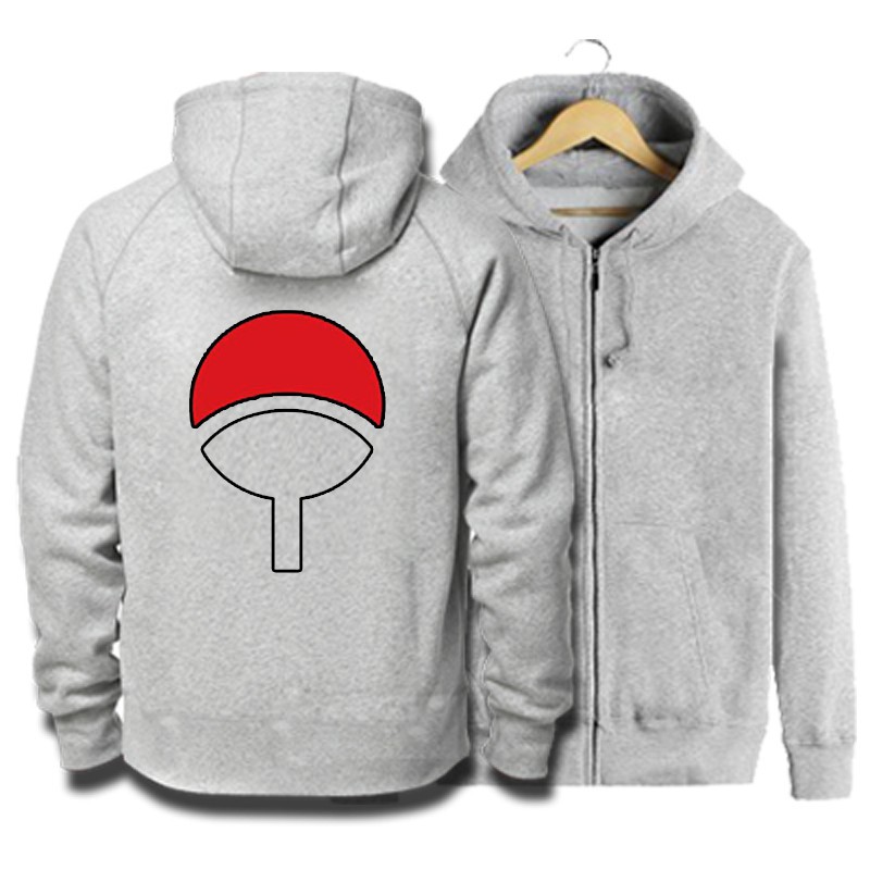 Áo Khoác Kéo Khóa Logo Uchiha Đẹp | BigBuy360 - bigbuy360.vn