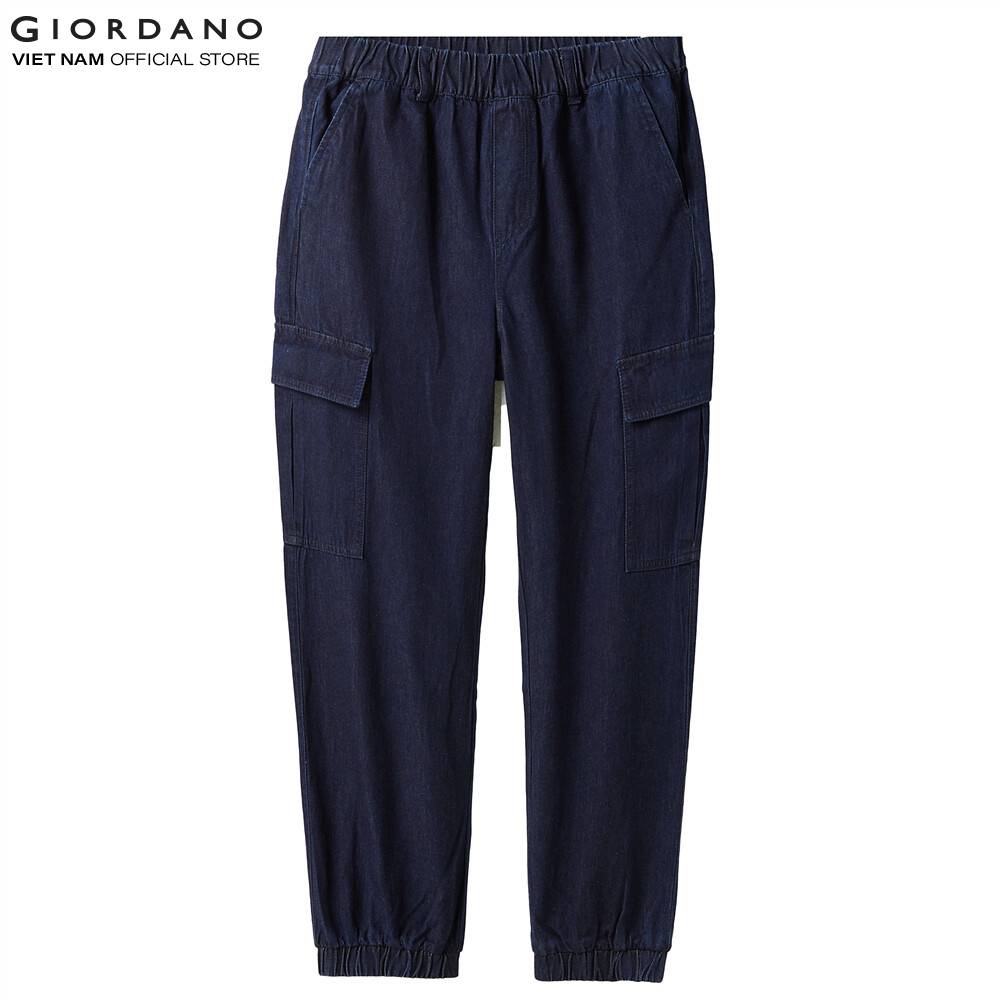 Quần jogger khaki nữ Giordano 05420326