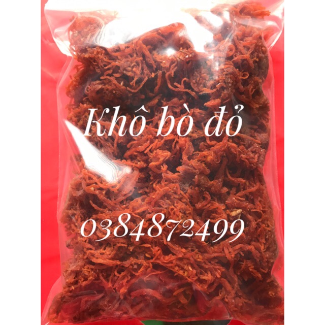 Khô heo giả bò