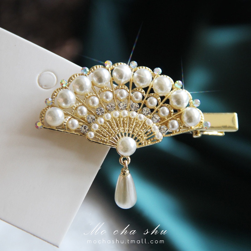 Kẹp Đính Đá Courtpearlborettesfantasselhinesideclip