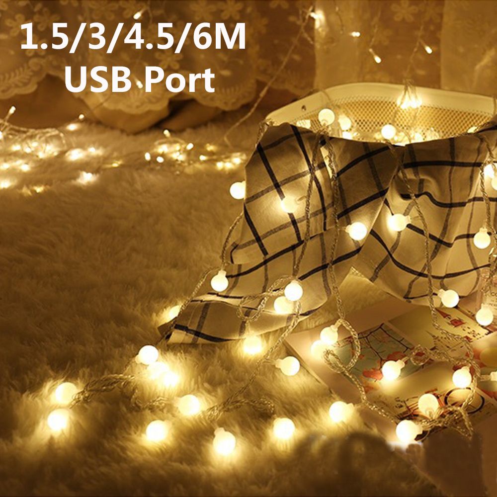Dây Đèn Led Usb Trang Trí Tiệc 1.5 / 3 / 4.5 / 6m