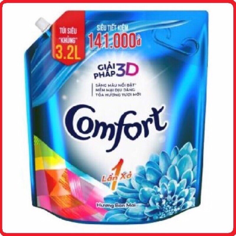  Nước Xả Vải Comfort Túi 1.6L / 3.2 L Dành Cho Da Nhạy Cảm