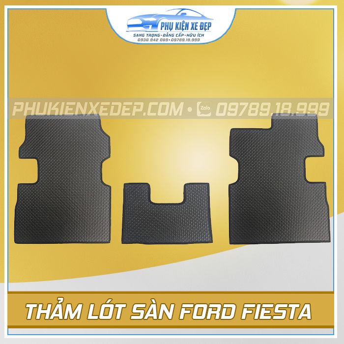 Thảm lót sàn ô tô KataCAO CẤP  cao su Thái Lan cho xe Ford Ranger/ Focus/ Fiesta/ Explorer/ Everest/ Escape/ Ecosport