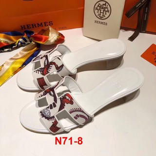 N71-8 Hermes dép cao 4cm siêu cấp