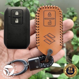 Bao da chìa khoá ô tô Suzuki XL7, SWIFT, ERTIGA. bảo hành 2 năm, da thật 100%