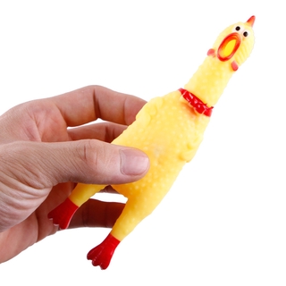 Thú Cưng Vui Nhộn Màu Vàng La Hét Đồ Chơi Gà La Hét Bền Bắn Chịu âm Thanh Đồ Chơi Cho Mèo Và Chó Ba Kích Cỡ Có Sẵn