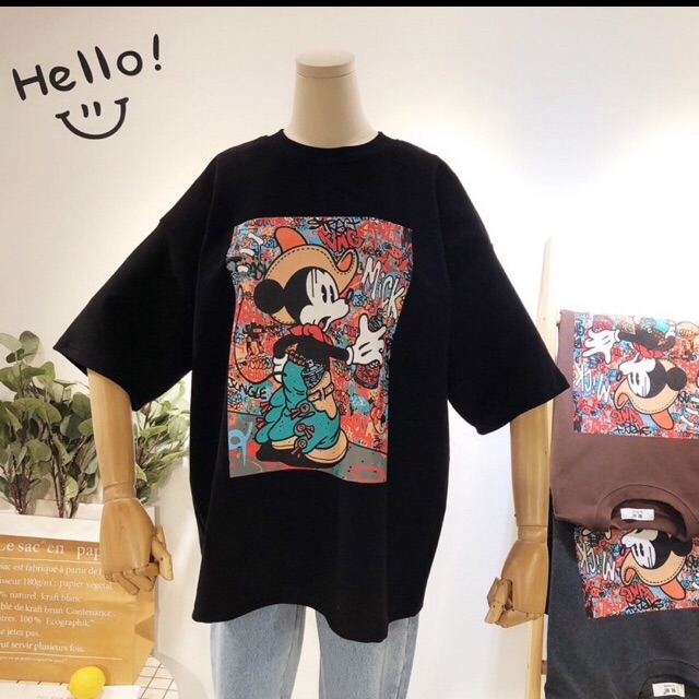 Áo phông Mickey hottrien