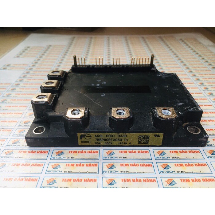 7MBP80RTA06001 IGBT FUJ 80A 600V Tháo máy