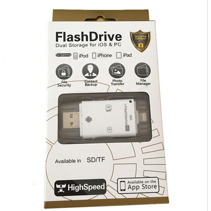 Đầu đọc thẻ nhớ SD và MicroSD Iphone, Ipad, Android