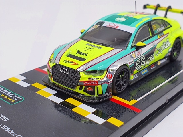 Xe Mô Hình 🧩 Audi RS 3 TCR Macau Touring Car Cup 2019 1950cc Class Winner Filipe de Souza  1:64 Tarmac Works