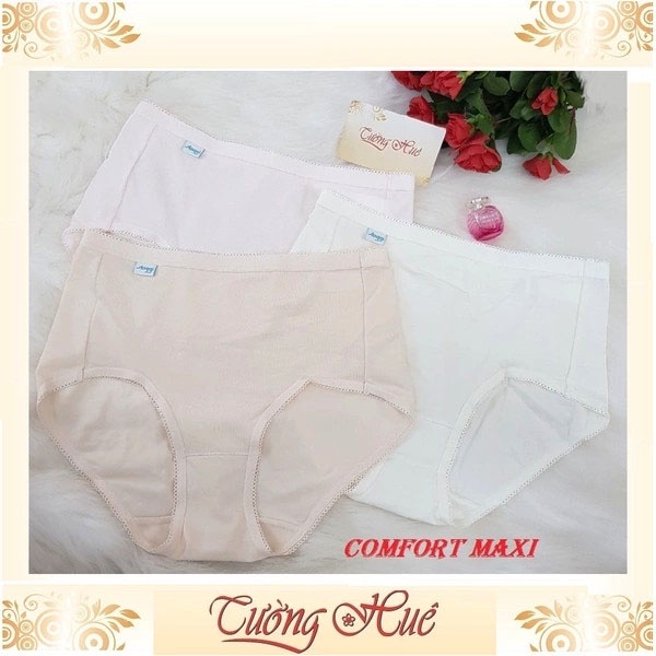 Quần lót nữ Triumph Sloggi Comfort Maxi quần trơn lưng cao.