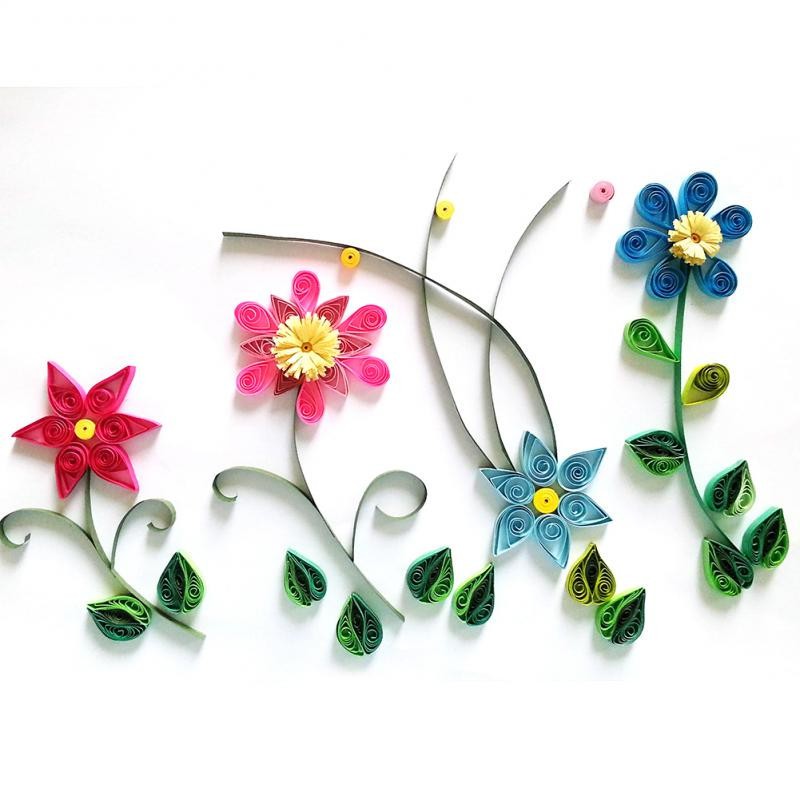 Bộ Quilling - 04 hoặc 06 sản phẩm quilling