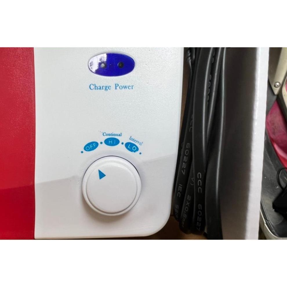 Máy sủi oxy tích điện 2 vòi SOBO SB-10000 12W dùng cho bể cá cảnh, thủy sinh, đi câu - dùng được 12 tiếng