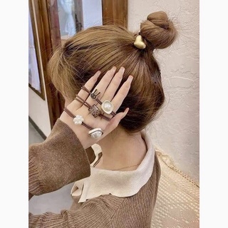 Bộ 20 Dây Chun Buộc Tóc Có Túi Đựng mới