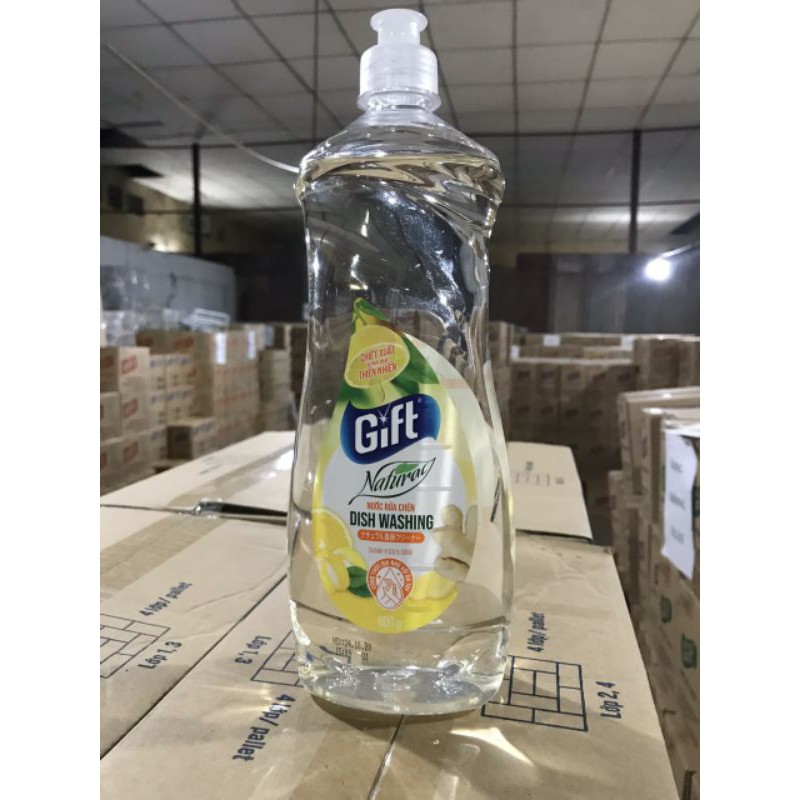 Gift nước rửa chén 800ml mẫu mới