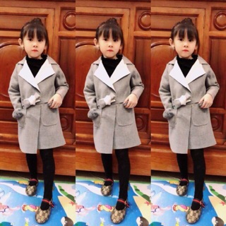 Áo dạ bé gái,3 sét váy