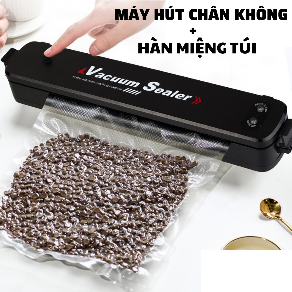 Máy Hút Chân Không Kiêm Hàn Miệng Túi Vacuum Sealer Thế Hệ Mới