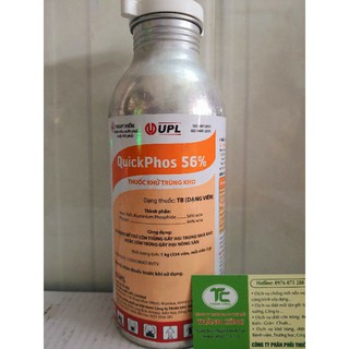 Thuốc diệt mọt ,xông mọt gạo dạng viên QUICKPHOS56%