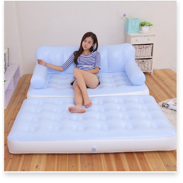 ghế giường hơi đa năng Sofa and bed cho 2 người  tặng bơm điện 220V 2021-TTHome