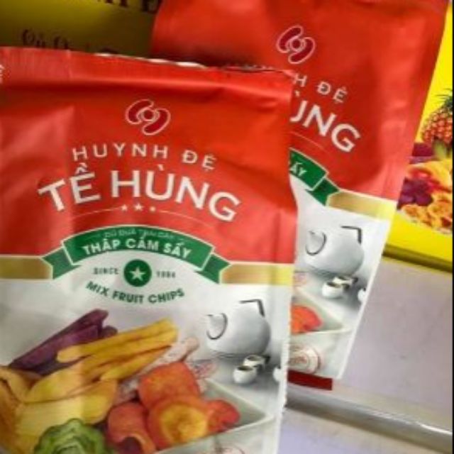 Trái cây sấy khô thập cẩm Huynh Đệ Tề Hùng 500g . Xuất xứ Vietnam. HSD Tháng 9/2020